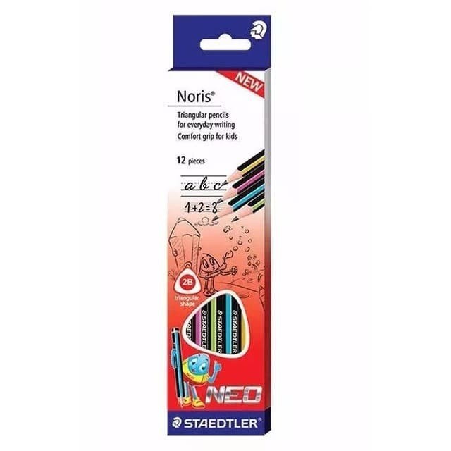 

NORIS TRIANGULAR FOR KIDS PENSIL ISI 12 / PENSIL STAEDLER