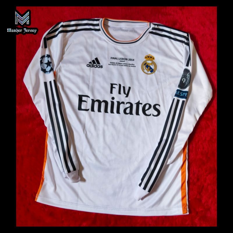 Jersey Real Madrid 2014 Home Full Printing Custom