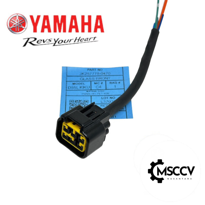 SOKET CDI YAMAHA Mio sporty Mio smile Mio karbu kabel pin 6 original