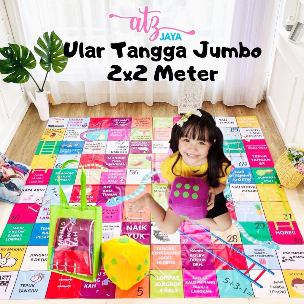 Ular Tangga Jumbo Islami Edukatif