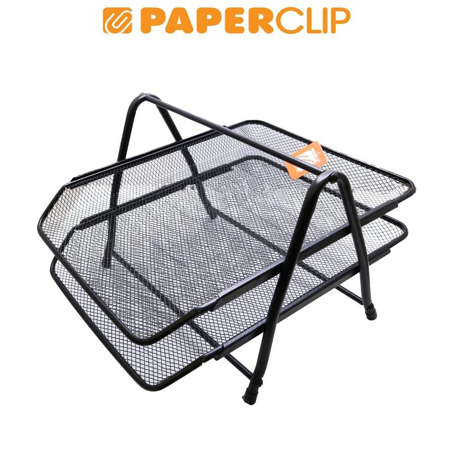 

LETTER TRAY JALA BESI PAPERCLIP WDN2002 2S BLACK