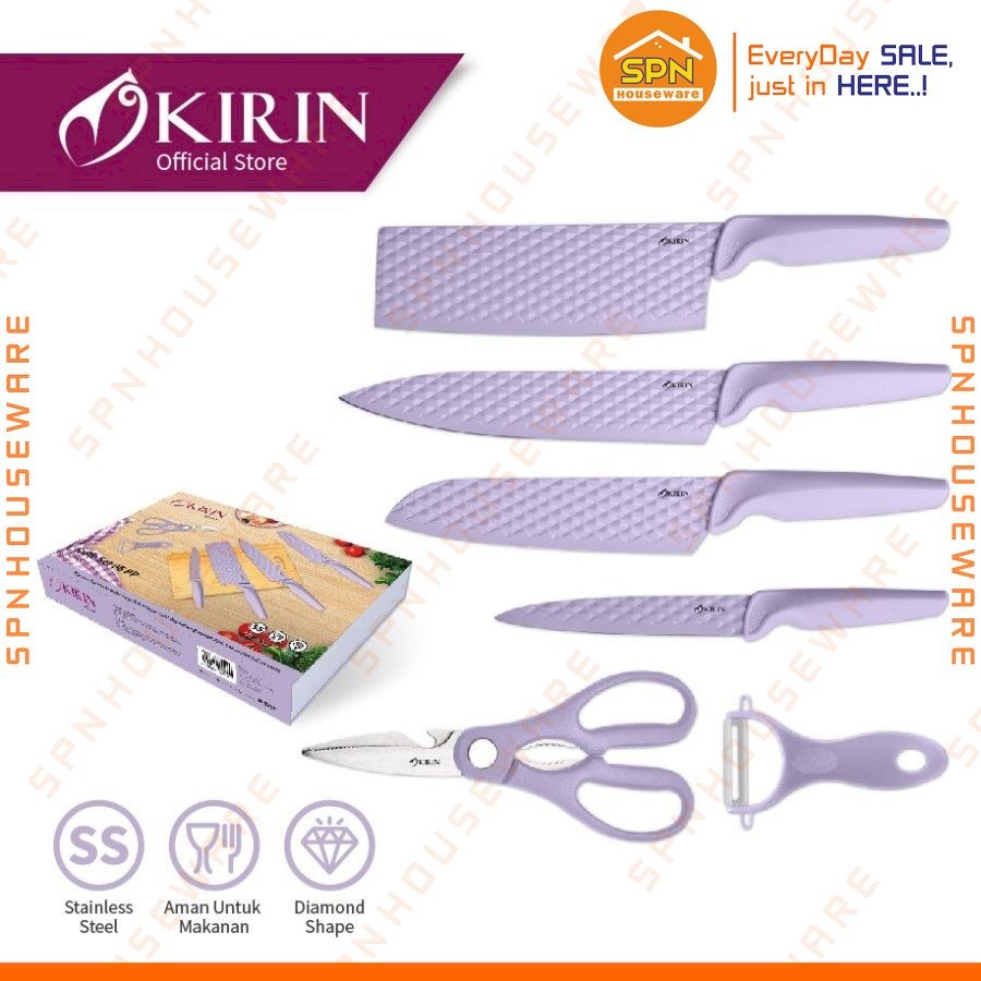 Knife Set / Pisau Dapur Set KIRIN