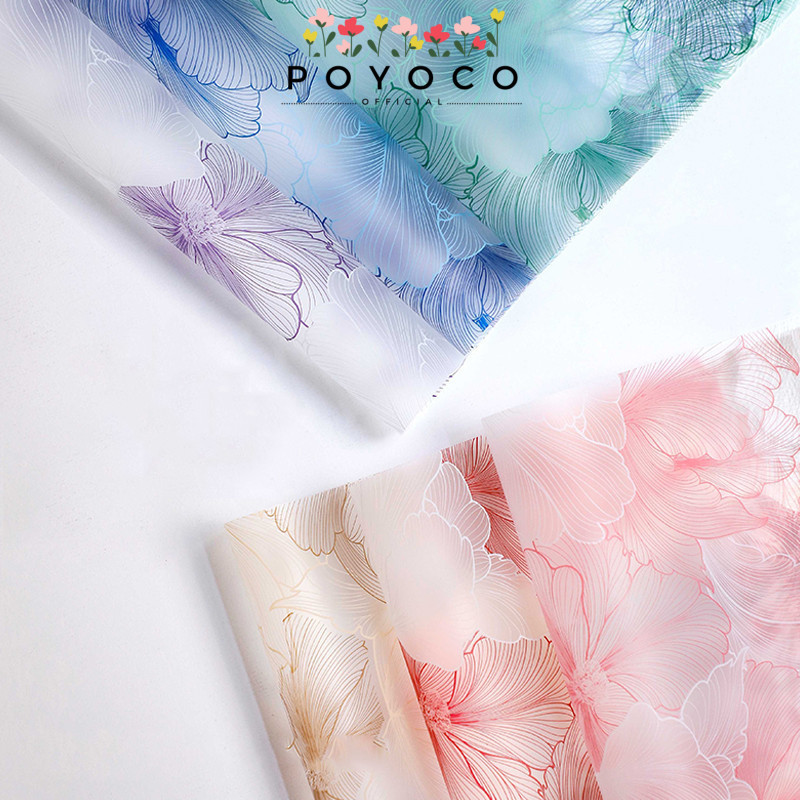 

POYOCO - FL46 NOSA Kertas Bunga Paper Buket Motif Cellophane