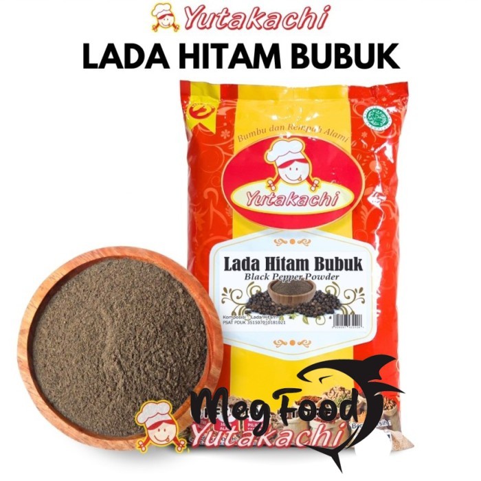 

Lada Hitam Bubuk Yutakachi Black Pepper Powder 100 Gr