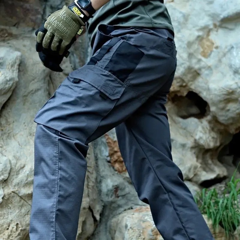 Tactical Pants Men Waterproof Waterproof pants men Combat Trousers Outdoor Multipocket Wearresistant