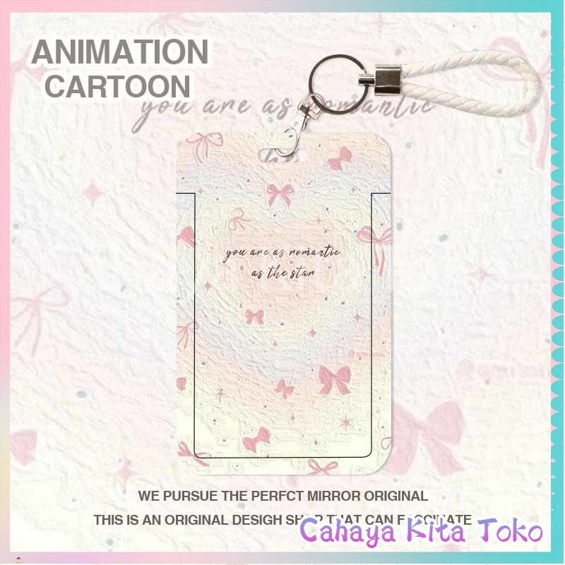 

ID CARD HOLDER/SARUNG KARTU/pesanan Hadiah Khusus/SUPPORT HARGA GROSIR/Kupu-kupu yang memiliki kertas sedang terbang
