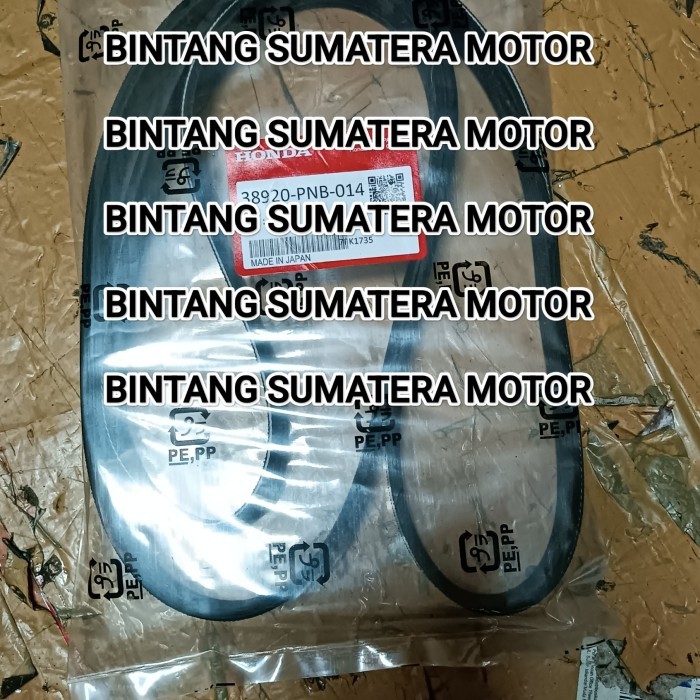 fan belt honda new crv 7pk1735 original part