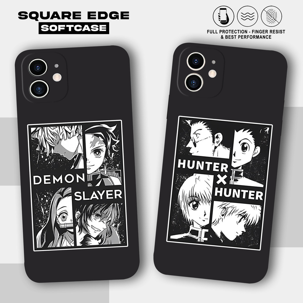 Case Oppo A17 A57 A15 A16 A78 A16K A5S A12 A54 A76 RENO4 RENO4F RENO7 Demon Slayer CA051 Casing Sili