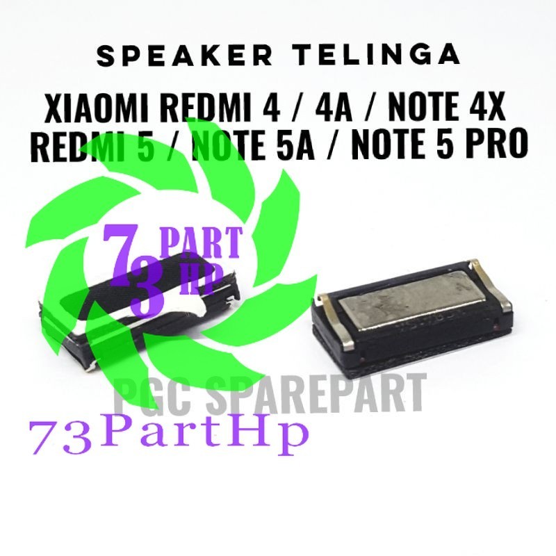 Speaker Telinga Atas Xiaomi Redmi 4 Redmi 4a Redmi Note 4x Redmi 5 Redmi Note 5a Redmi Note 5 Pro - 