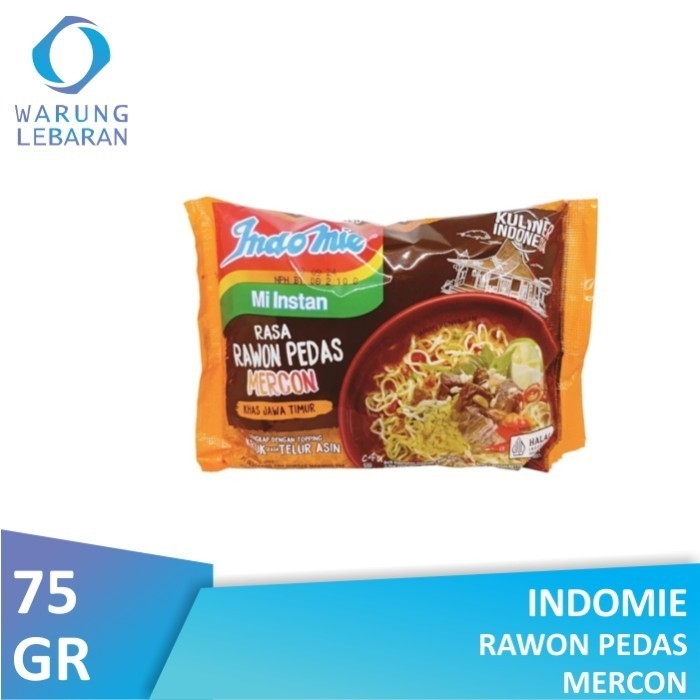 

Indomie Rawon Pedas Mercon 75gr
