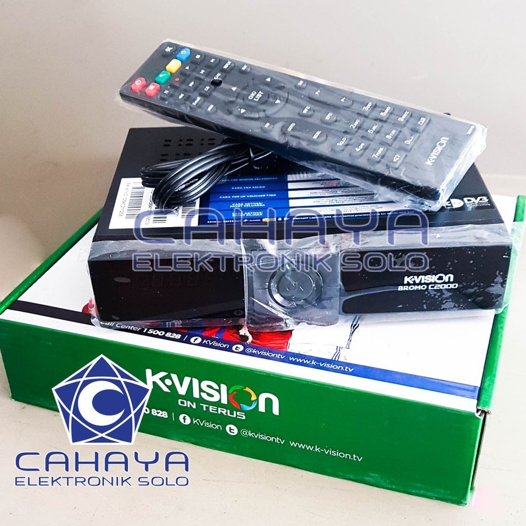 Decoder KVision C2000 HD C Band Receiver Parabola TV K Vision MNC Grup Global RCTI