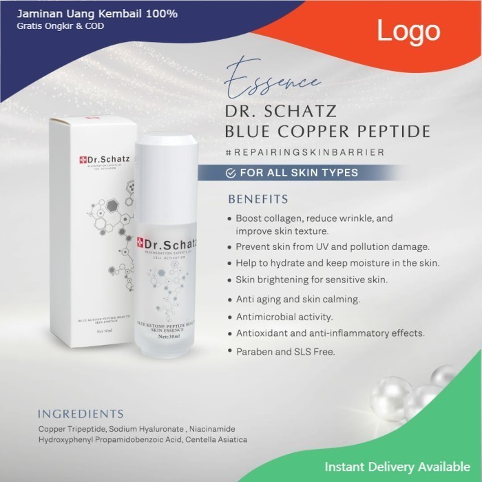 DR. Schatz Skincare | Dr. Schatz Blue Ketone Peptide Beauty Series