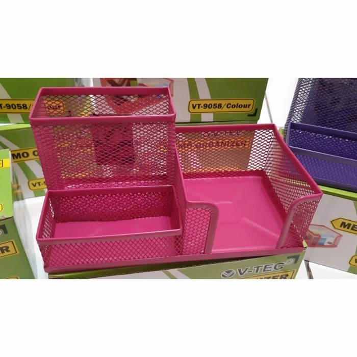 

PROMO!! -Memo Organizer / Tempat Alat Tulis V-Tec VT-9058 - Hitam