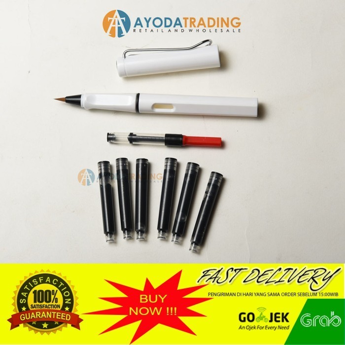 

PROMO!! -Calligraphy Pen Kaligrafi Kuas Maobi - soft case