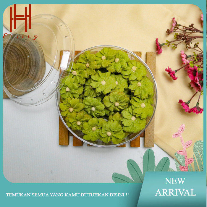 

Kue Semprit Green Tea