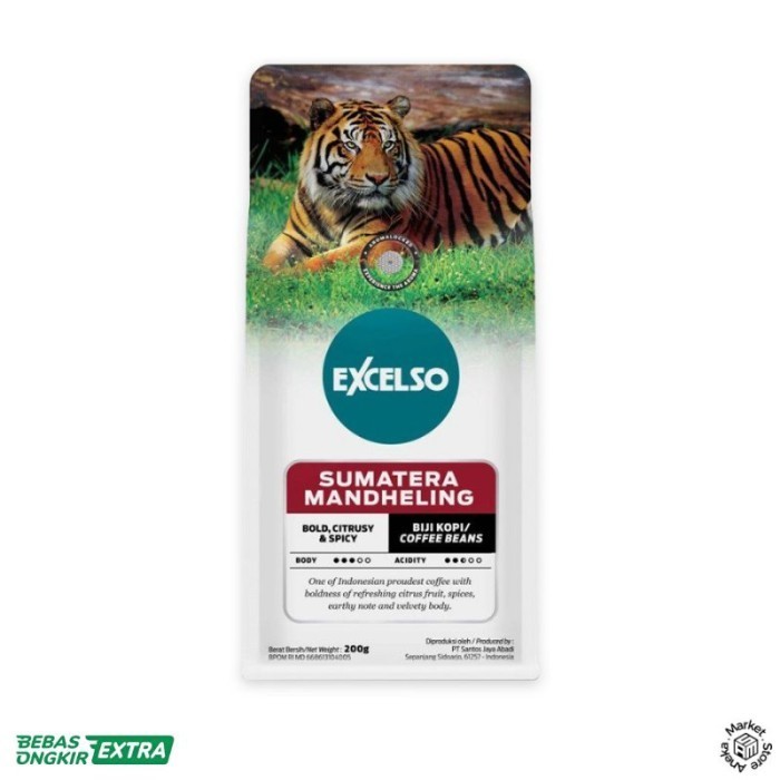 

Excelso Sumatera Mandheling 200g - Bubuk