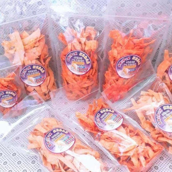 

KRIBAB Kripik Kulit Kebab / Kripik Kebab / BUKAN Kripik Singkong / BUKAN Kripik Kentang - 225gram bq