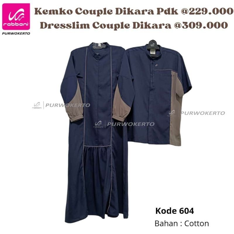 griyakawula - baju muslim rabbani - Couple Gamis dan Koko Rabbani Dikara