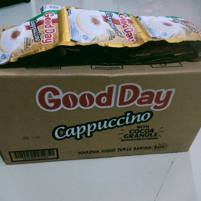 

Good Day cappuccino 1 dus 12x10x25g