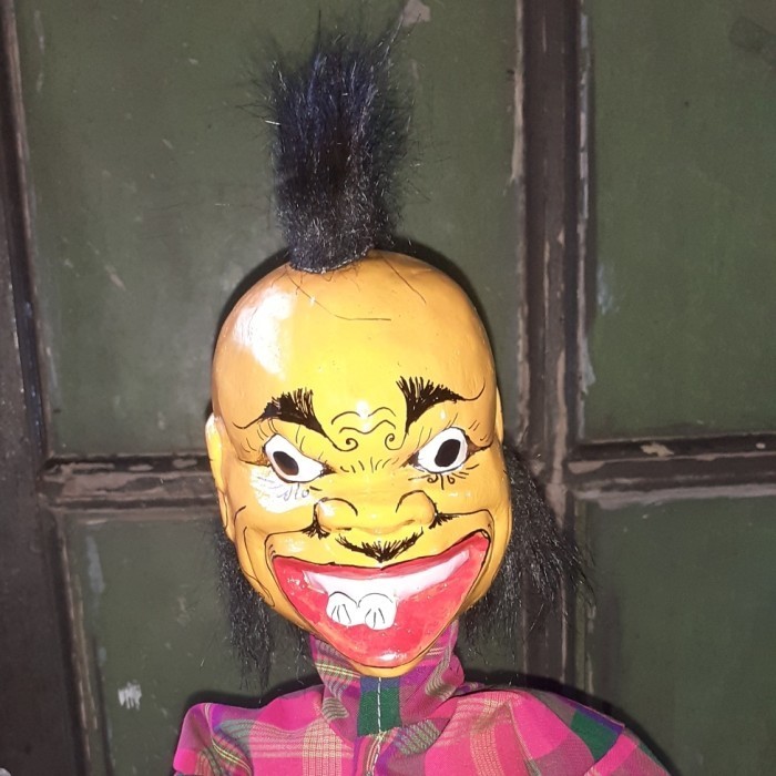 wayang golek buta bajing pentas ukuran 65cm