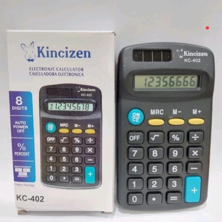 

Kalkulator Saku KC402 / Pocket Calculator KK-402
