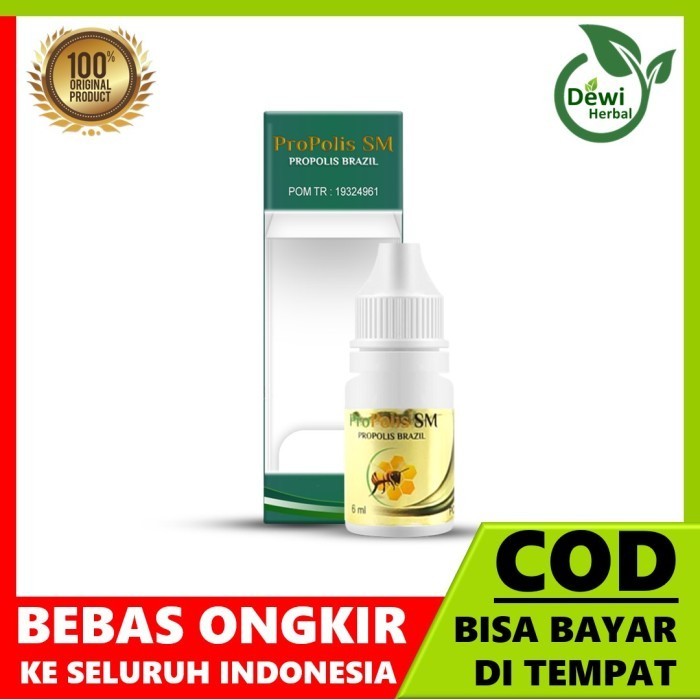 Obat Lidah Sariawan - Lidah Putih - Sakit Dan Mati Rasa - Propolis SM