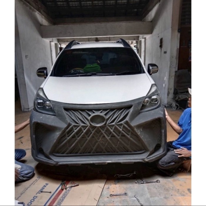 bodykit avanza 2012 2013 2014 model lexus bahan duraflex grt