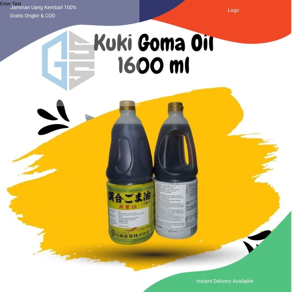 

Kuki Goma Oil - Minyak Wijen 1.6 Liter