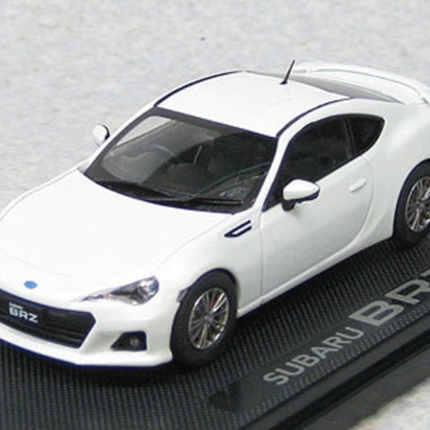 Diecast Ebbro 44802 1:43 Subaru BRZ White -44802