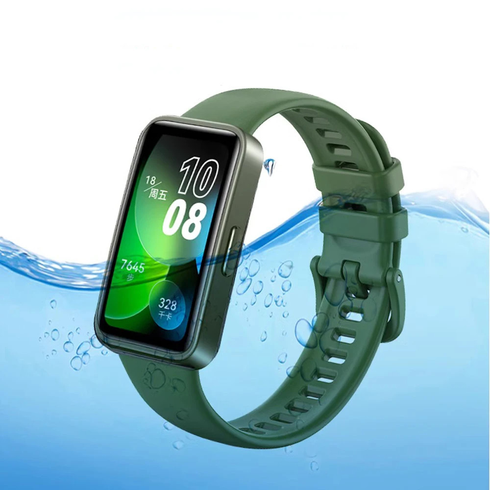 original cuci gudang silicone sport strap huawei band 10 8 9 / huawei band 7 / huawei band 6 / honor