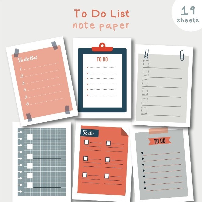 

Simple Living Memo pad / Aesthetic note / Cute note pad