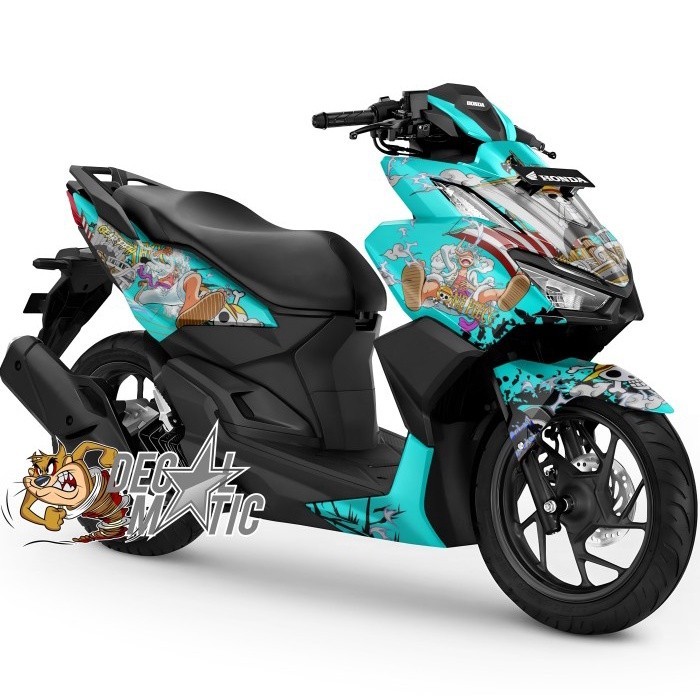 Stiker Vario 160 Full Body Decal Full Body Motor Honda Vario 160 ABS non ABS - One Piece Gear 5