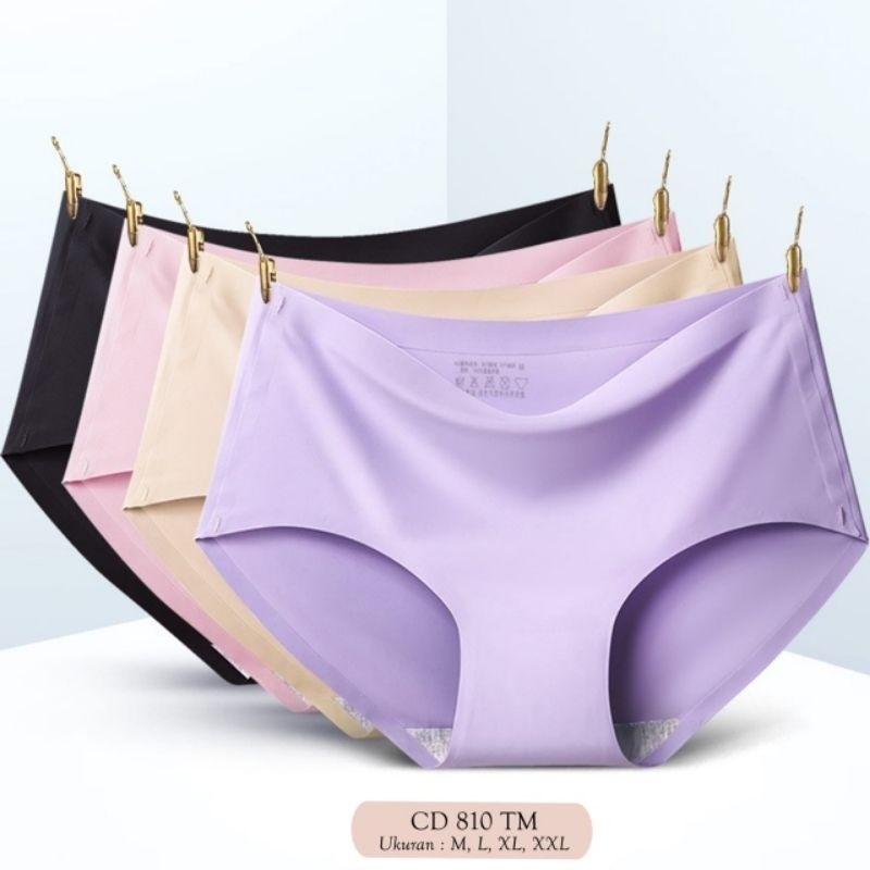 CD SEAMLESS Tanpa Jahitan 3 & 6 Pcs | Celana Dalam Wanita Tanpa Jahitan Anti Nyeplak | CD Cewek Seam