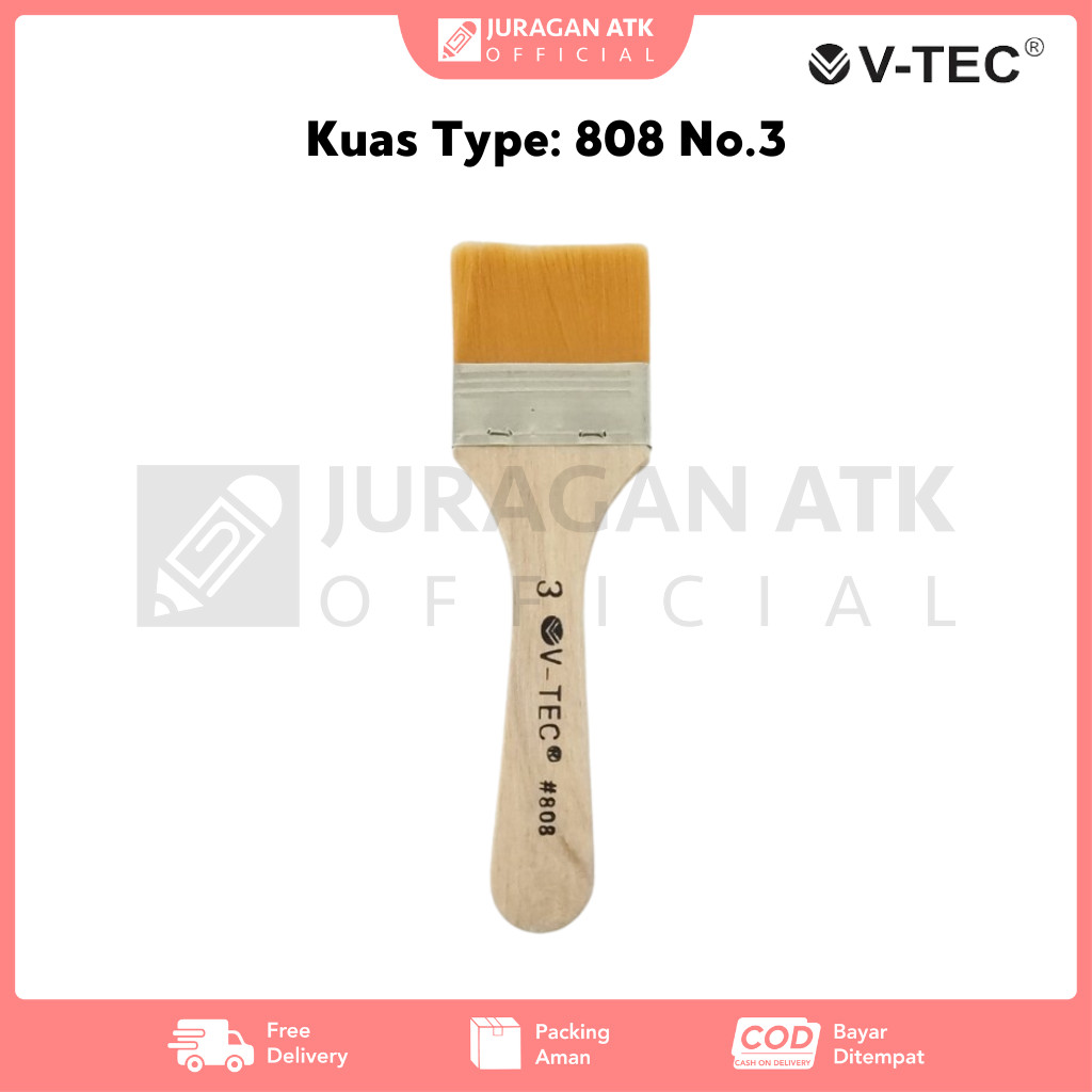 

Kuas V-Tec Type 808 No.3