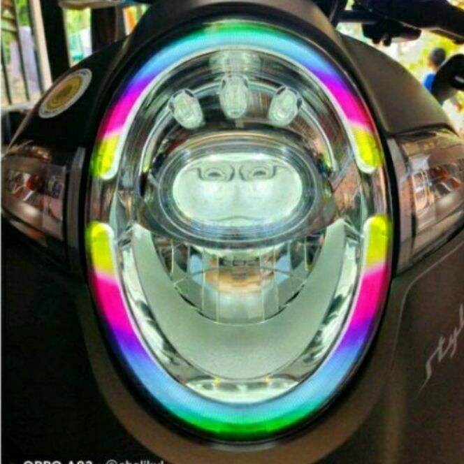 Stiker Alis Scoopy / Stiker Alis Scoopy RGB tahun 2018-2020