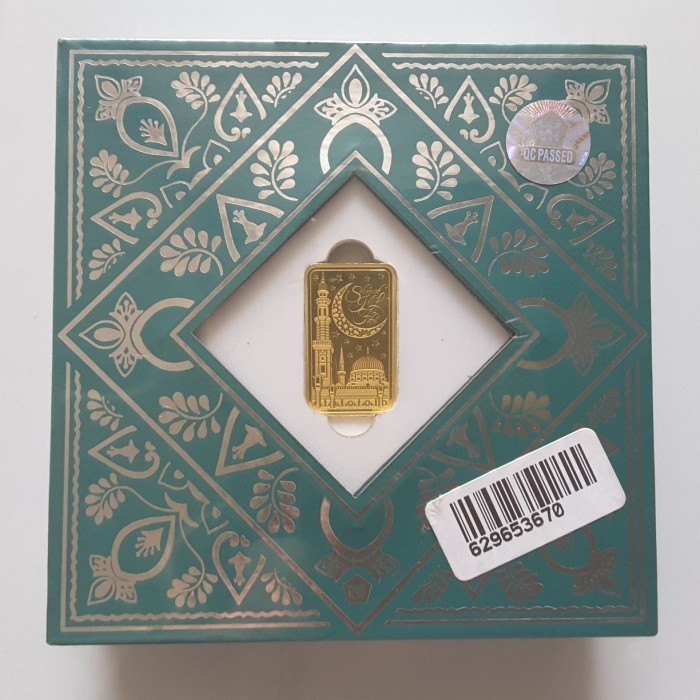 Logam Mulia Antam Idul Fitri / Antam Lebaran 7 Gram (Fineness 999.9)