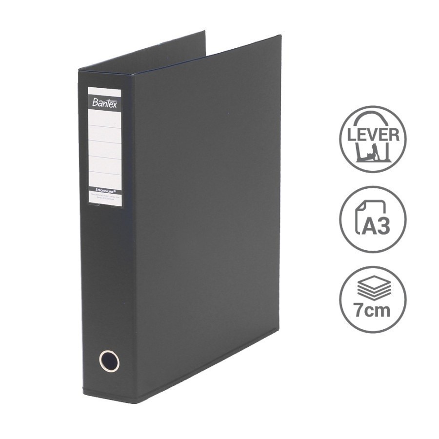 

LEVER ARCH FILE A3 70MM POTRAIT 1467 10 BANTEX/ODNER FILE