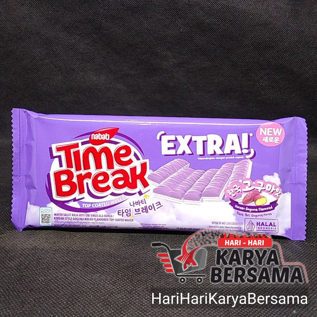 

NABATI WAFER TIME BREAK EXTRA KOREAN GOGUMA FLAVOURED 34GR