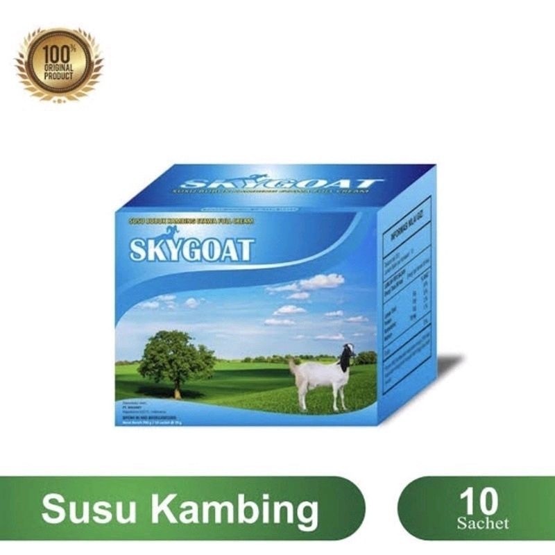 

SKYGOAT SUSU KAMBING RASA ORIGINAL -10 SACHET