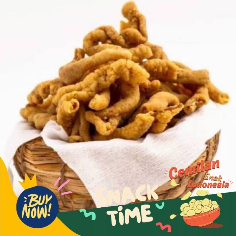 

Special Diskon KERIPIK USUS CRISPY ANEKA RASA 1 KG READY