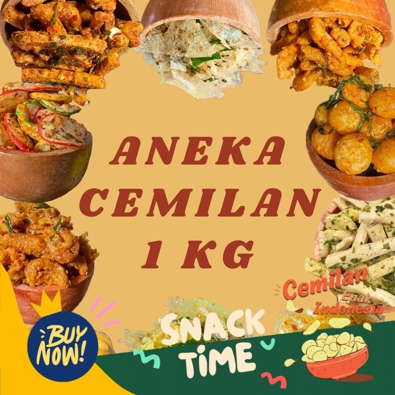 

Special Diskon Keripik Kaca, Basreng, Usus, Kulit, Cimol | ANEKA CEMILAN 1 KG BY YAMICAMI CEMILAN KILOAN