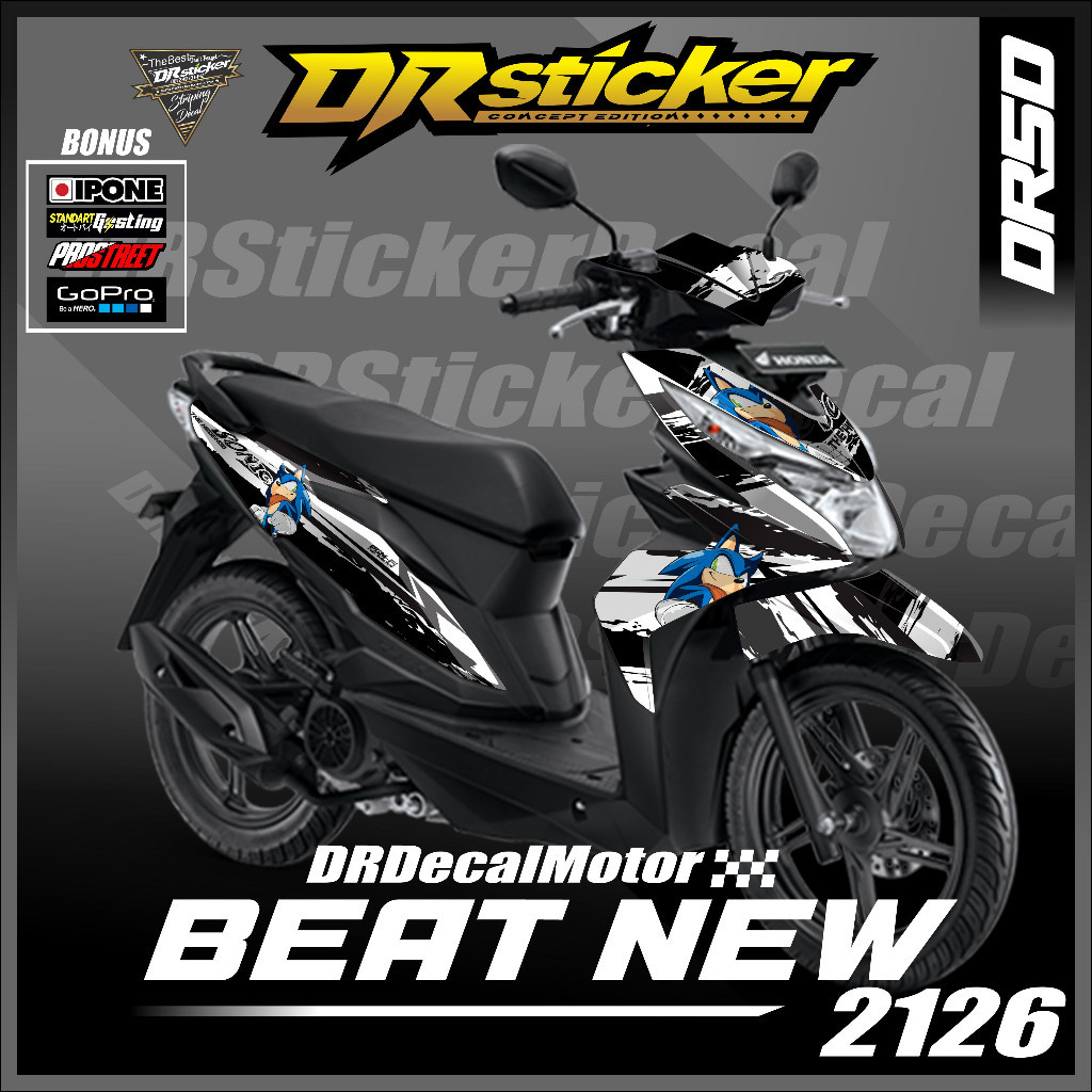 Decal Beat Esp Full Body 2016 - 2019 Striping Beat Esp 2019 Stiker Beat New 2019 decal variasi Beat 