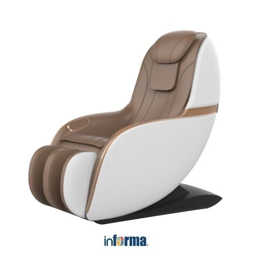 promo Informa Kels Kenji Kursi Pijat - Cokelat/Putih Massage Chair Sofa Pijat Relaksasi Elektrik Ala