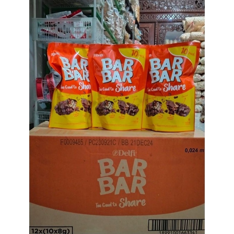 

Delfi Bar Bar Pouch isi 10 pcGratis Ongkir & COD