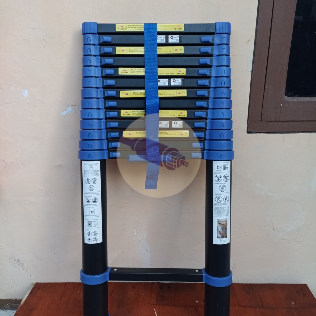 Tangga Teleskopik 5.3 meter AMG | Fiber Optic