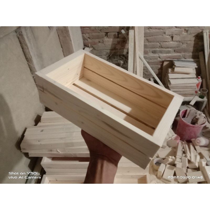 Peti Kayu Jati Bok Kayu Serbaguna