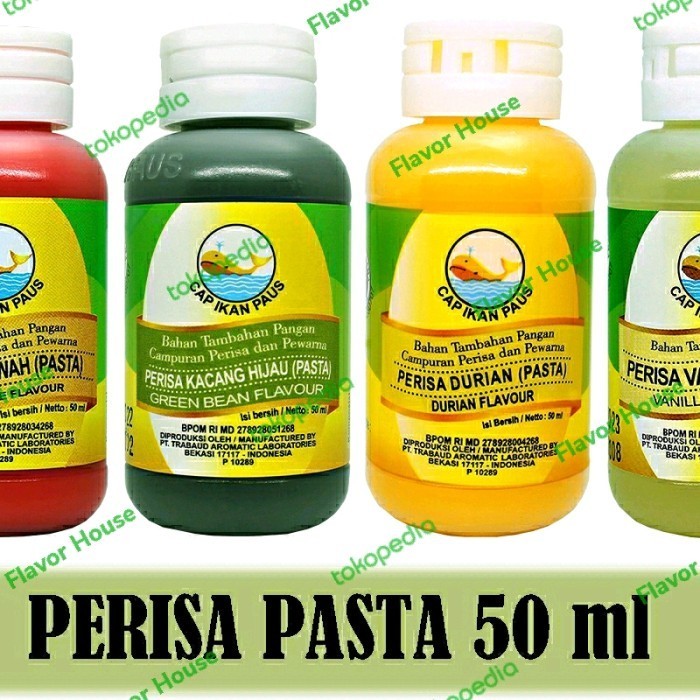 

1 KG Perisa Susu Pasta Milk Flavor Cap Ikan Paus