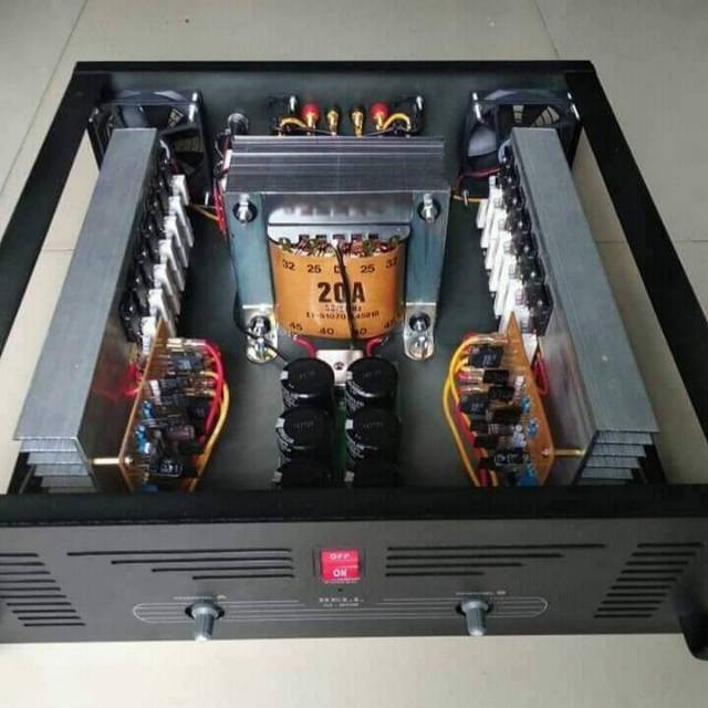 Power Amplifier Power Amplifier Rakitan 20Amper 1400watt Indonesia