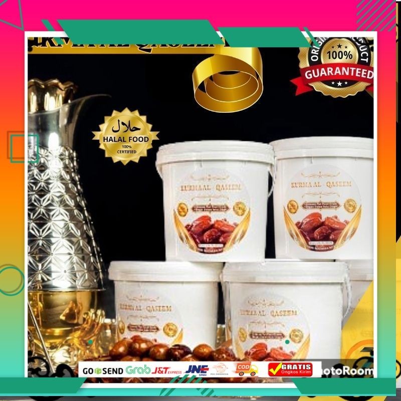 

Kurma Ember 500gr Al Qaseem Original Kurma Lembut Empuk Premium