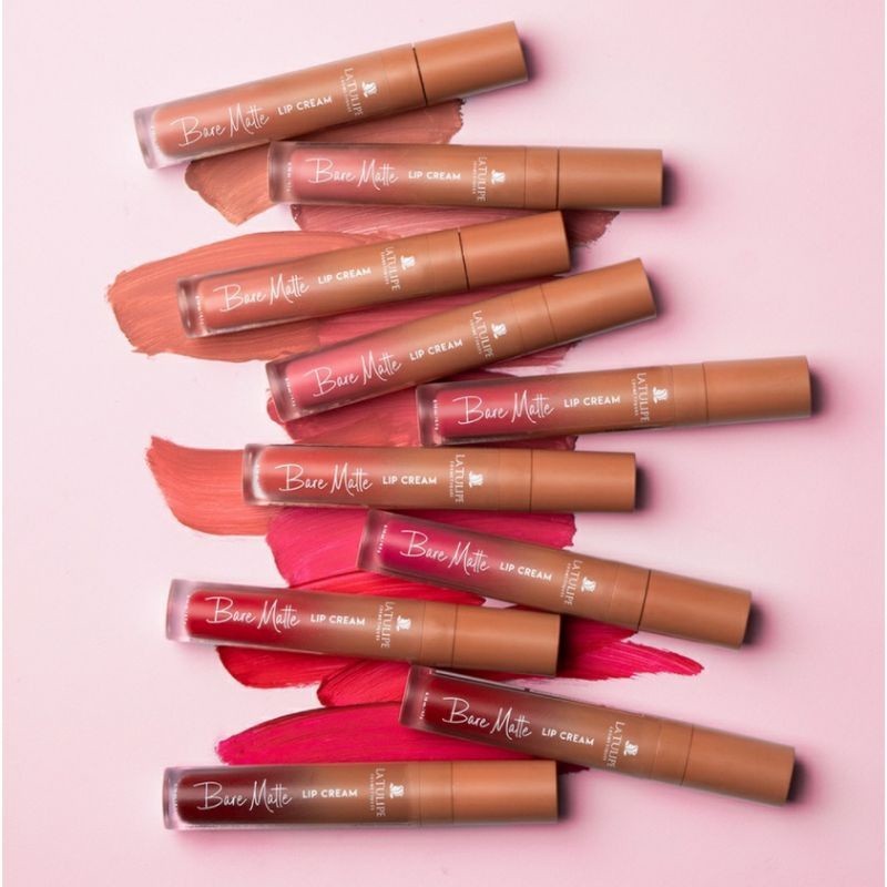 LA TULIPE BARE MATTE LIP CREAM | LIPSTIK LA TULIPE